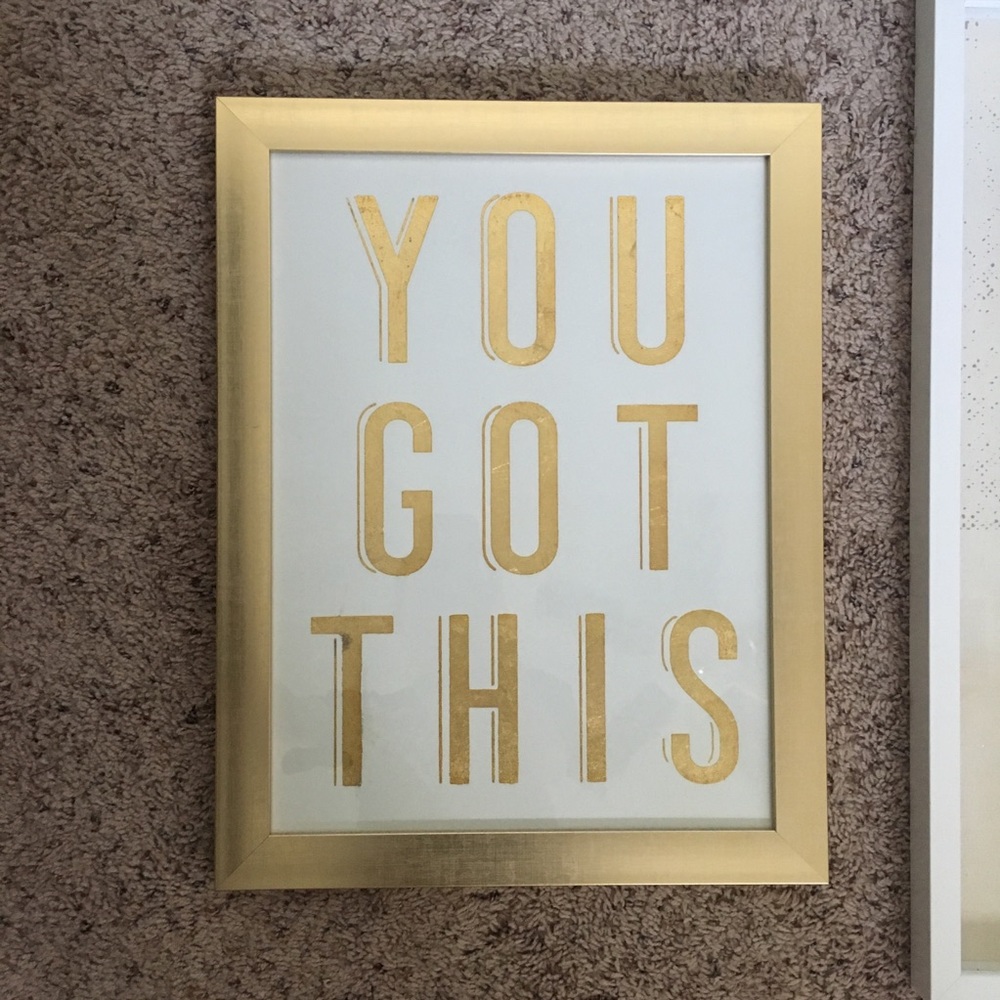 Gold Teen / Pre teen Wall / Bedroom Decor - Picture 3 of 8
